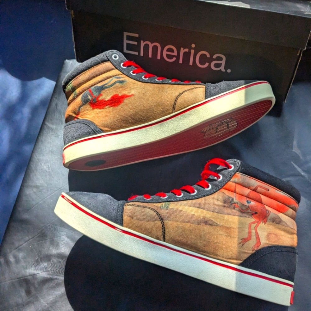 Emerica x Toy Machine tempest hi